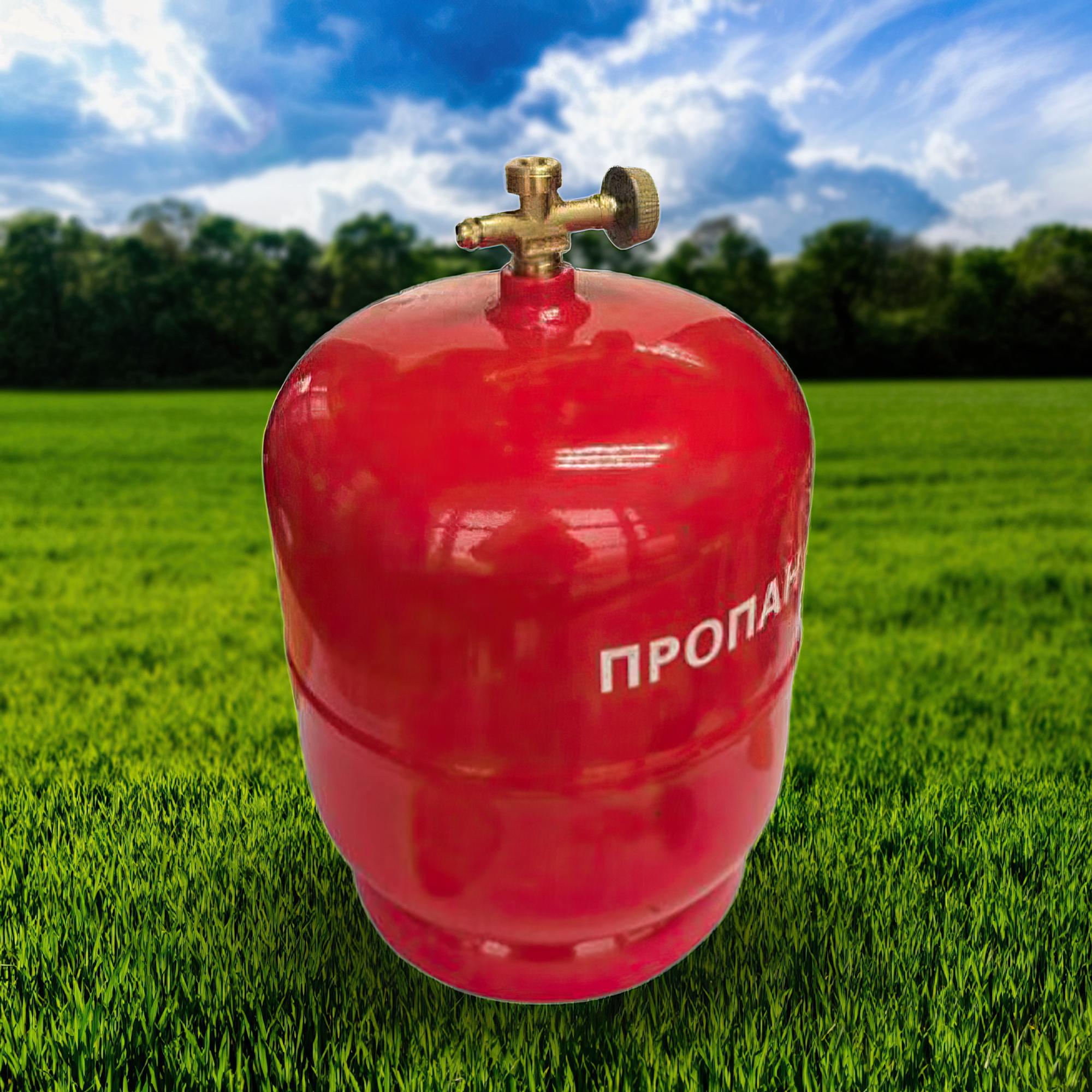 Газовый кемпинговый баллон Турист без горелки 8 л Красный - фото 2 Газовый кемпинговый баллон Турист без горелки 8 л Красный - фото 2