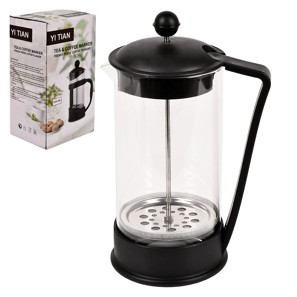 Френч-пресс для кофе и чая ClassicPress 1000 мл (28555828)