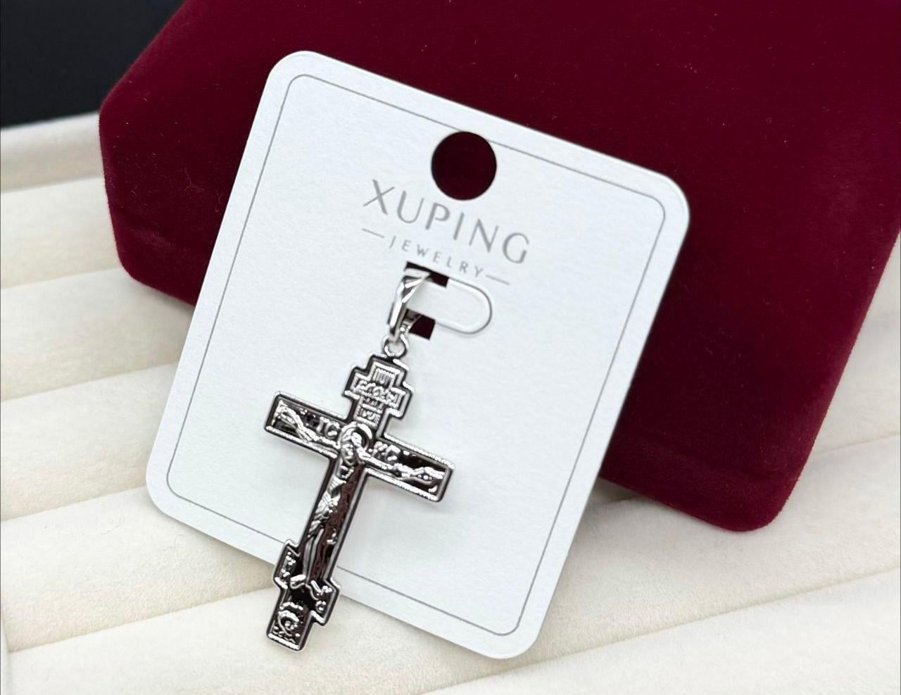 Кулон женский крестик Xuping из медицинского золота (2912863140)