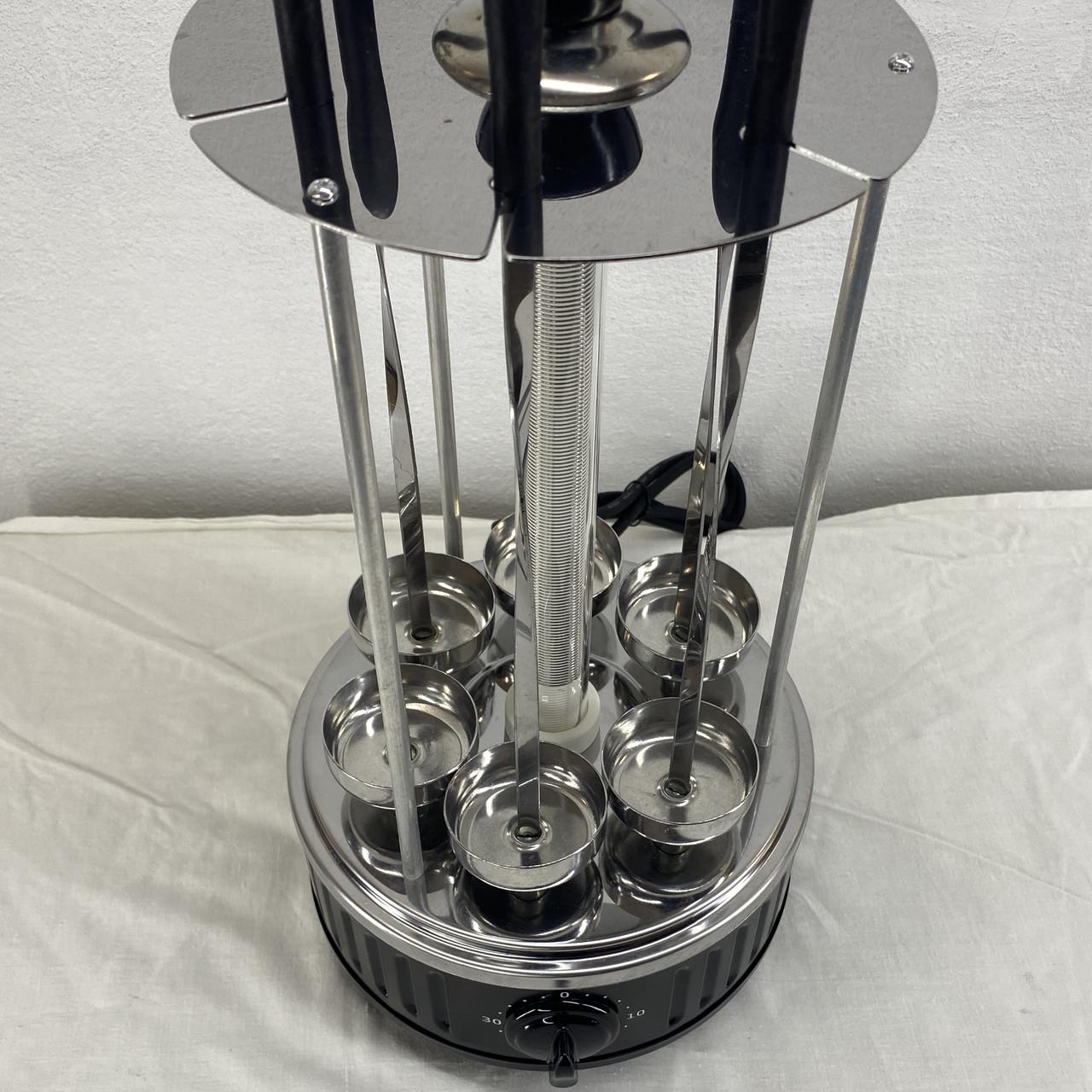 Електрошашличниця з таймером на 6 шампурів (1830399096) - фото 3 Електрошашличниця з таймером на 6 шампурів (1830399096) - фото 3