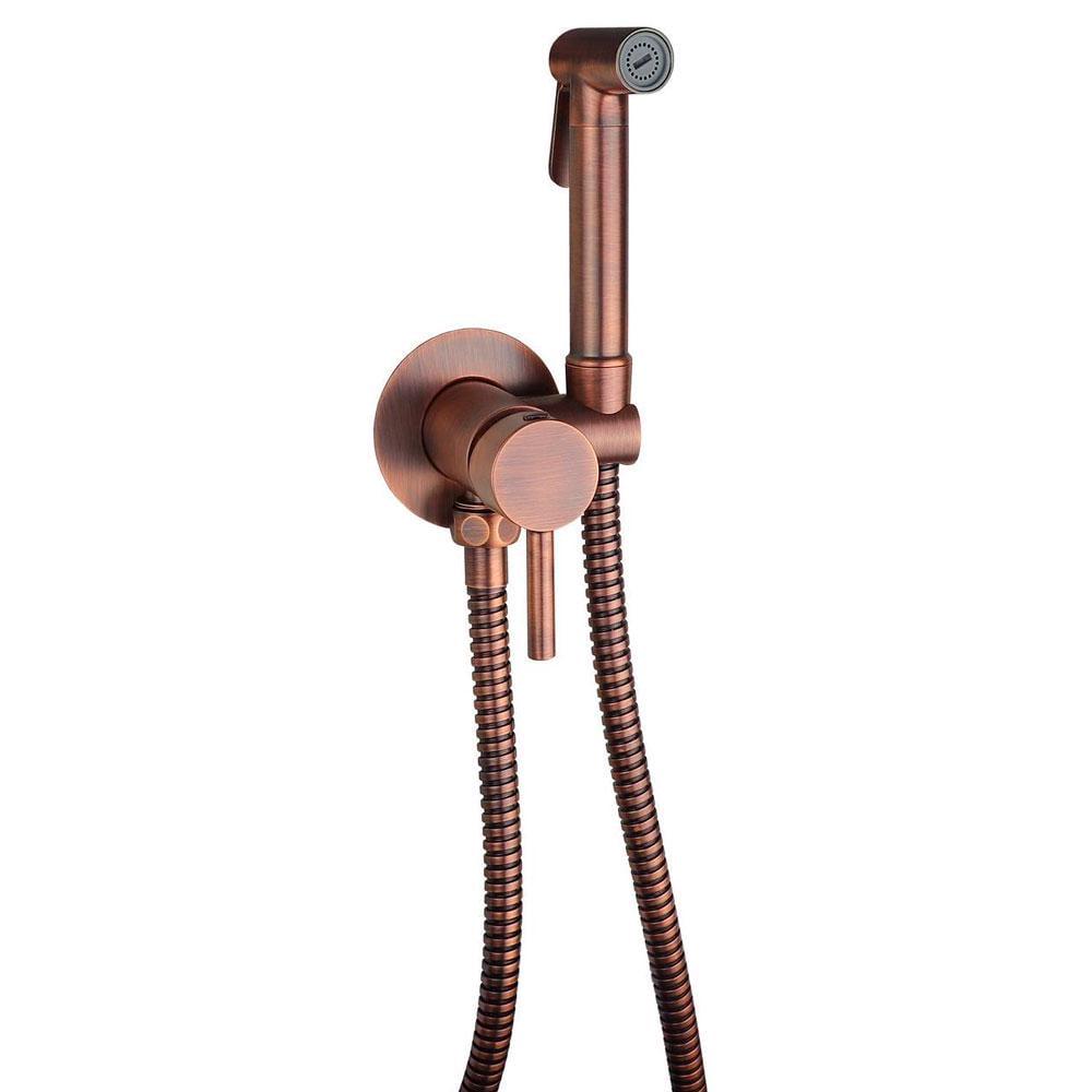 Гигиенический душ Paffoni Tweet Round Mix со ZDUP110RASP смесителем PVD Brushed Copper (36292455)