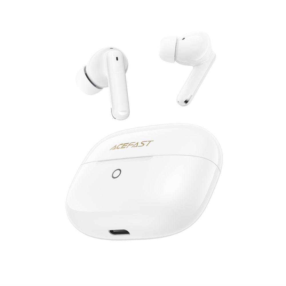 Наушники беспроводные Acefast W7 ENC IPX4 White (24934)