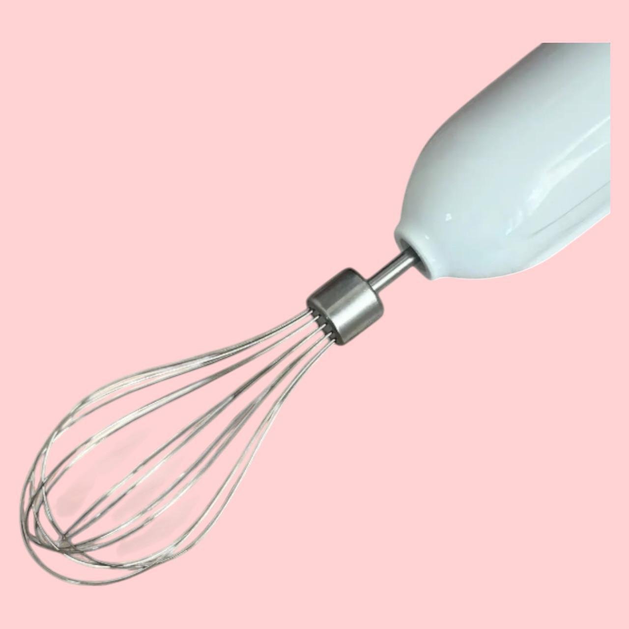 Блендер Zepline ZP-073 5в1 з насадками для збивання/подрібнення/спінювання молока 1500 Вт 0,6 л Білий (є77) - фото 4