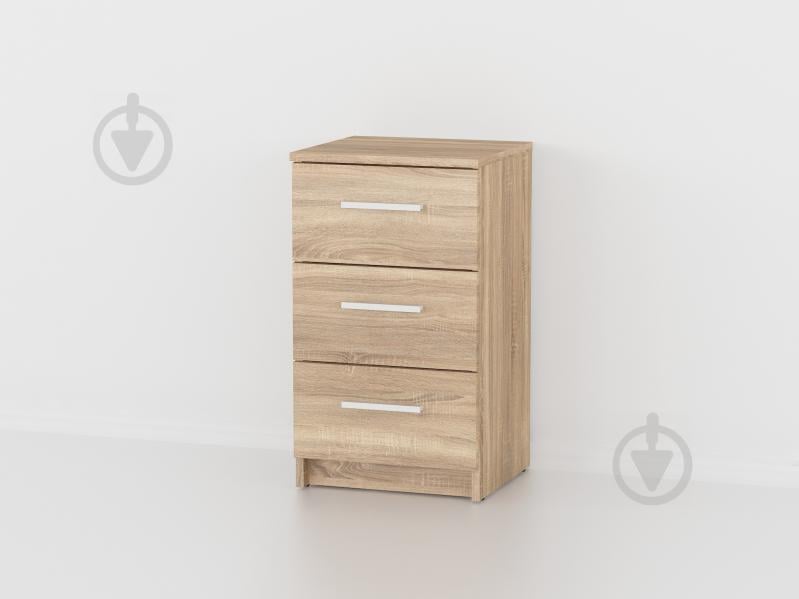 Тумба прикроватная Forte Elvin 659x376x352 Дуб сонома