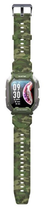 Умные часы мужские Uwatch Tank C20 Camouflage Green - фото 2