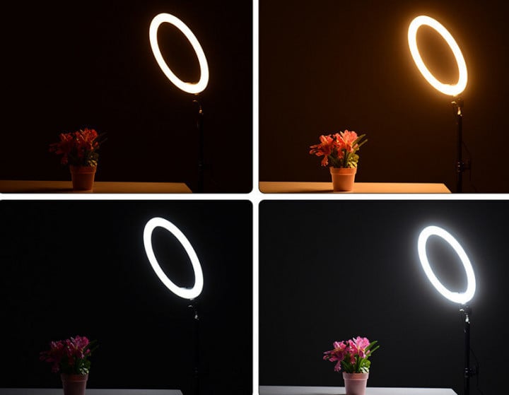 Кільцева LED лампа під штатив XPRO Live Light A330 33 см 18 Вт - фото 3