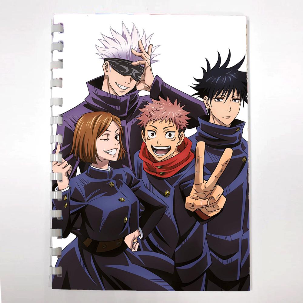 Блокнот Скетчбук аниме Магическая битва Jujutsu Kaisen (sk0197)