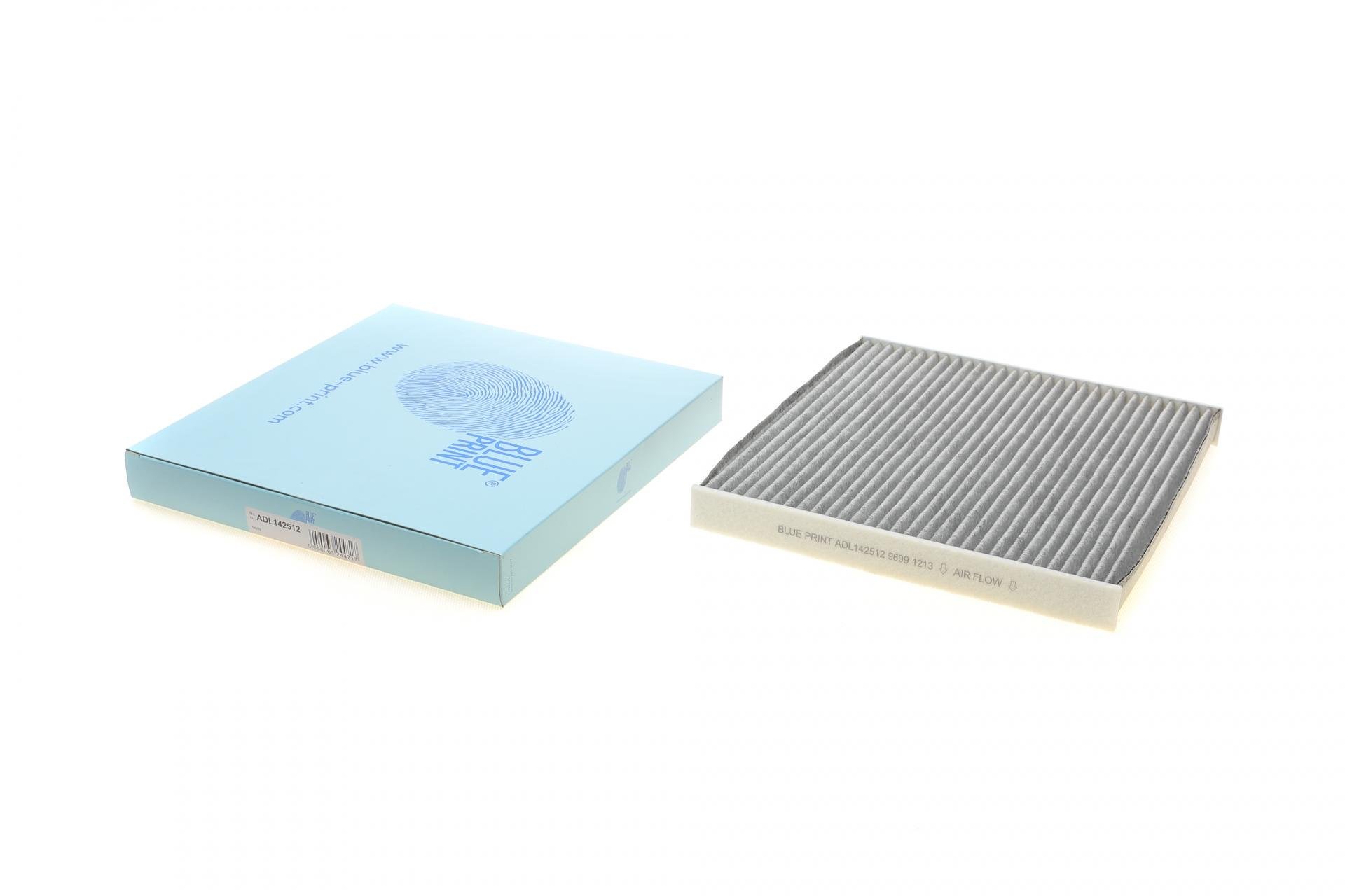 Фильтр салона BLUE PRINT для Peugeot Boxer III/Cinroen Jumper III 2,0-3,0 HDi 06- угольный (ADL142512)