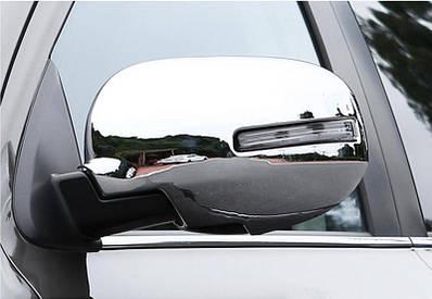 Накладки хром на дзеркала Mitsubishi Outlander 3/XL/ASX/Lancer X 2 шт. (27489984) - фото 3