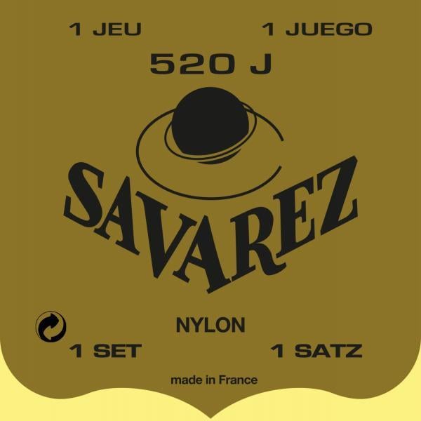 Струни для класичної гітари Savarez Traditional 520J High Tension (112585)
