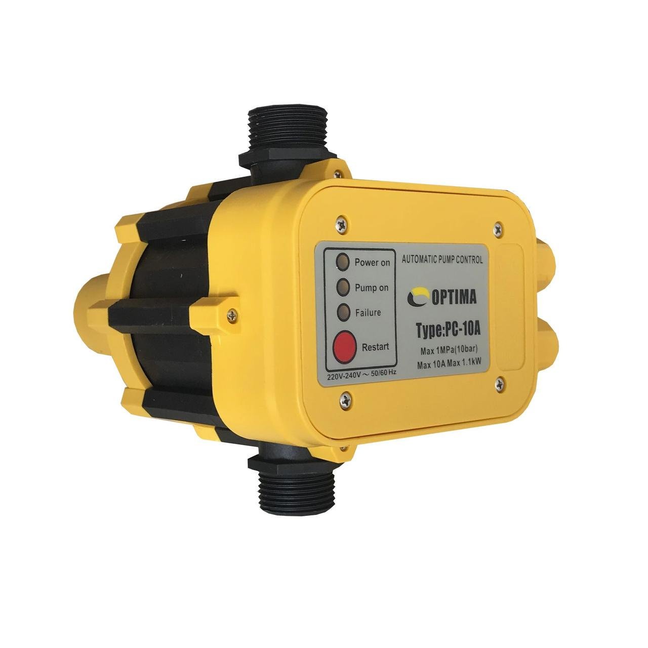 Реле захисту від сухого ходу Optima PC10A з автоматичним перезапуском (10414224)