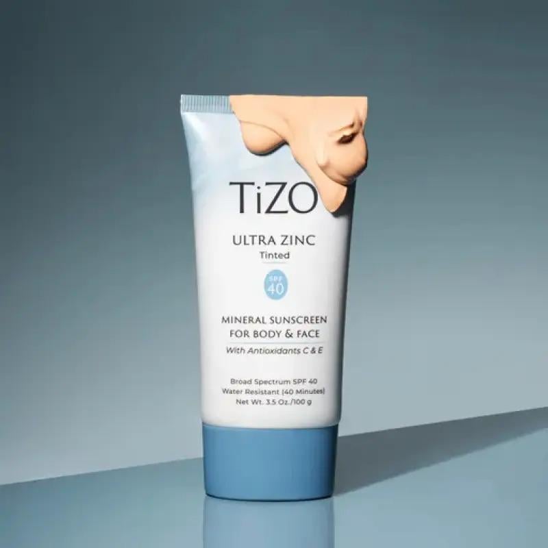 Крем минеральный солнцезащитный для лица и тела с оттенком TiZO Ultra Zinc Body & Face Tinted SPF 40 100 г (26160650) - фото 2 Крем минеральный солнцезащитный для лица и тела с оттенком TiZO Ultra Zinc Body & Face Tinted SPF 40 100 г (26160650) - фото 2