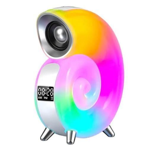 Нічник-світильник G-Smart Pro Snail G70 з LED з бездротовою Bluetooth колонкою-годинником (2134436801)