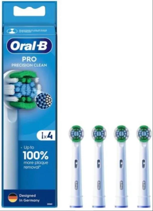 Насадки для електричної зубної щітки Oral-B Pro Precision Clean 4 шт. White