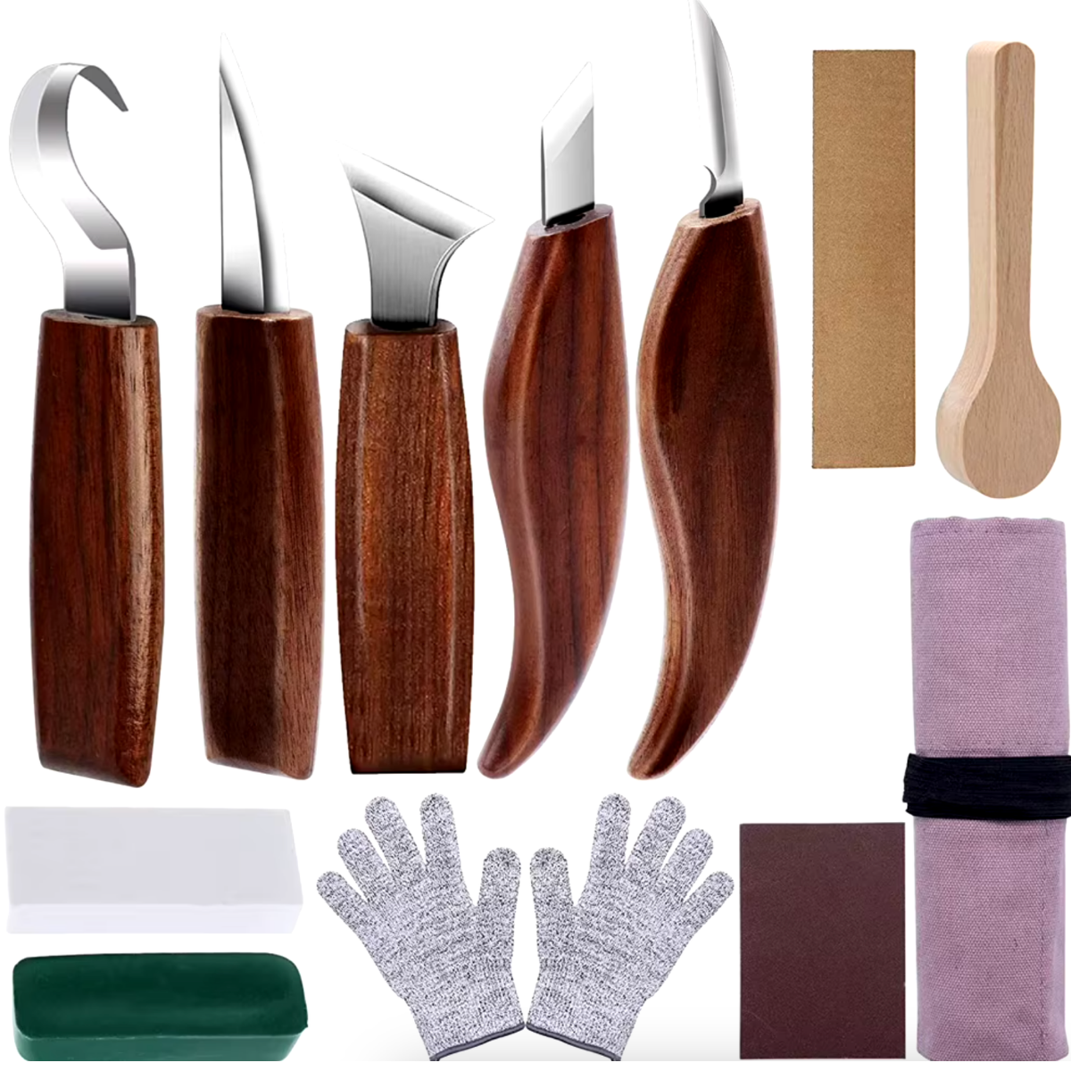 Набор для резьбы по дереву 12 пр. (12wood)
