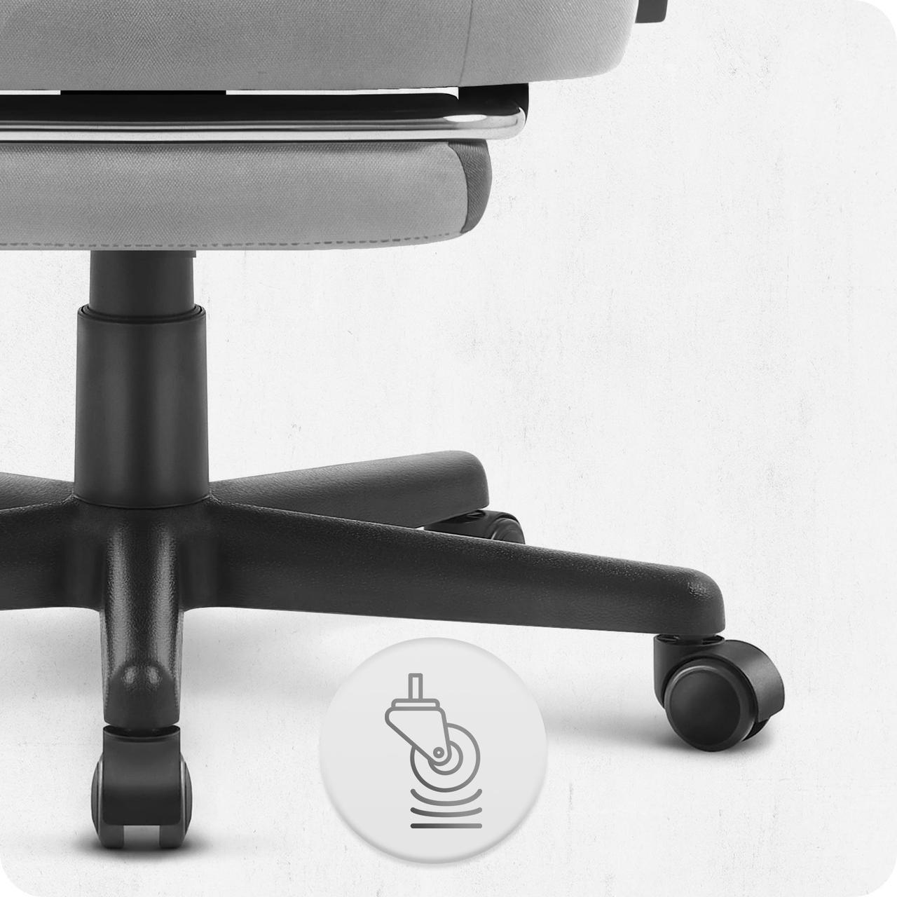 Геймерське крісло Cabro C502 LED тканина Grey (5907196011290) - фото 5 Геймерське крісло Cabro C502 LED тканина Grey (5907196011290) - фото 5