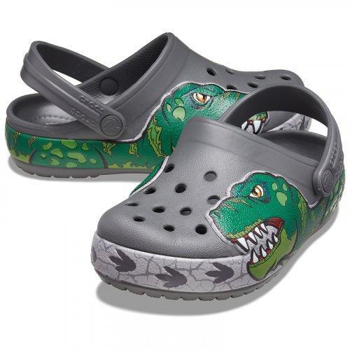 Сабо Crocs Fun Lab Dino Band Clog 3 р. 34,5 22 см Slate Grey (12156796)