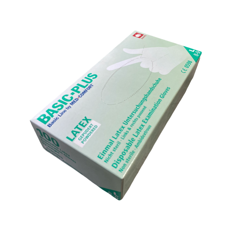 Перчатки AMPri BP латексные опудренные L 100 шт. (6-041203)