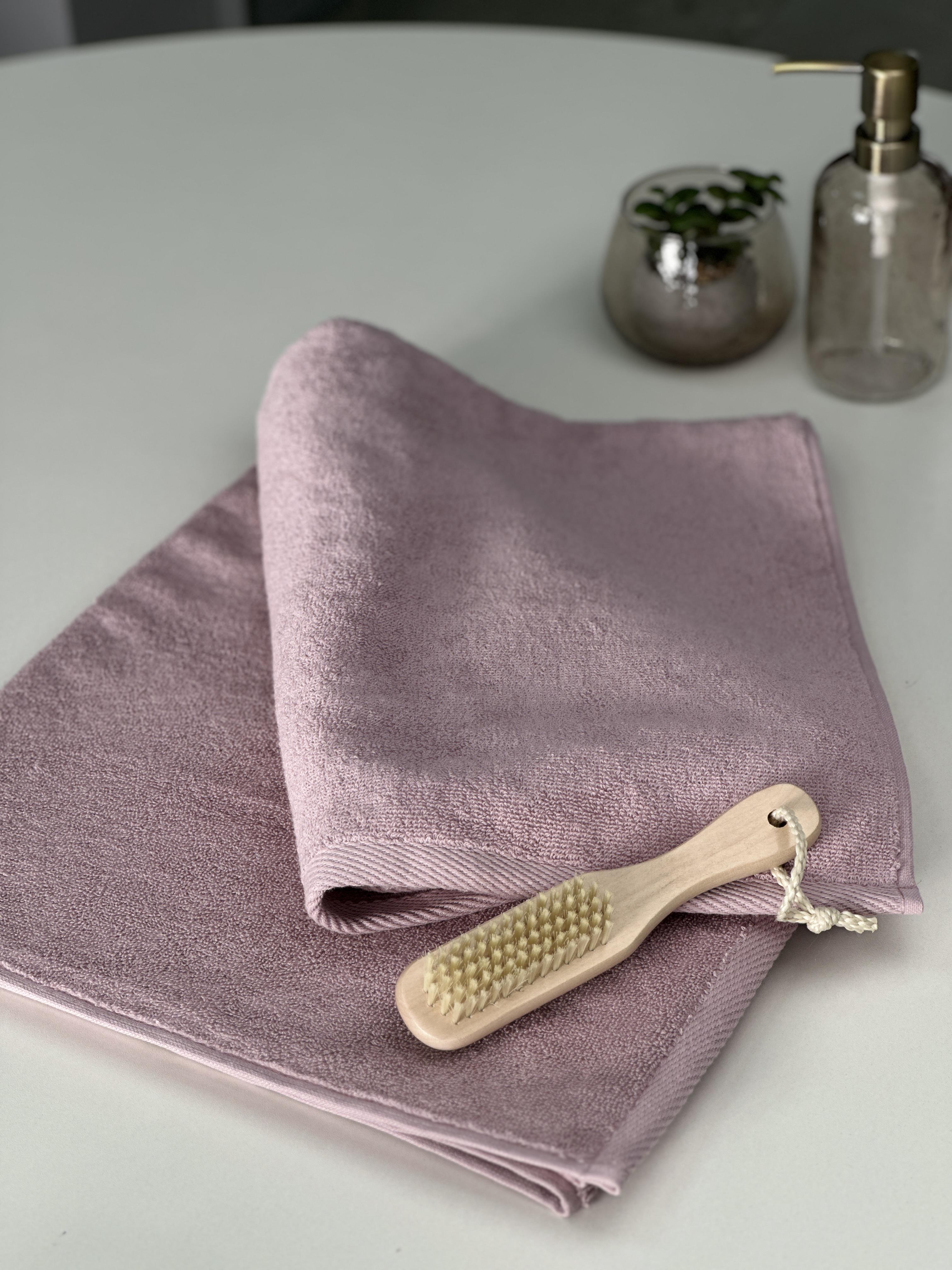 Рушник махровий Pastel 70x140 см 100% бавовна 500 г/м2 Пудровий (15306822) - фото 7 Рушник махровий Pastel 70x140 см 100% бавовна 500 г/м2 Пудровий (15306822) - фото 7