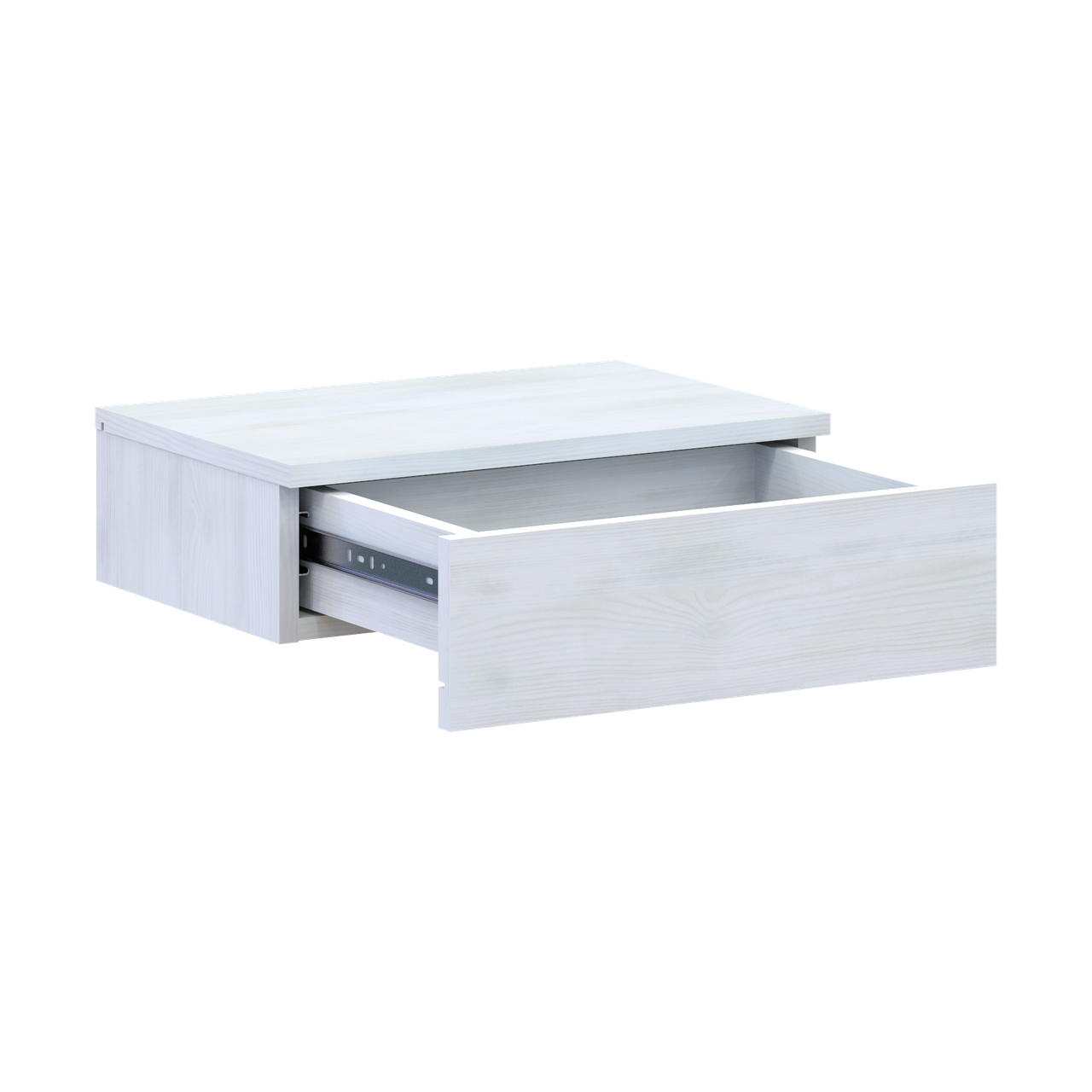 Тумба приліжкова Doros Левія 1Ш 46х31х15 см Біле дерево (41516116) - фото 3