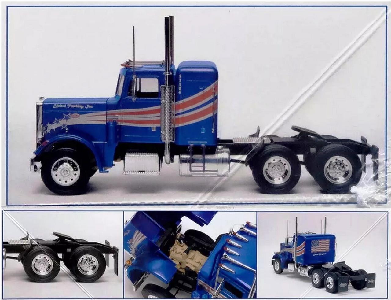 Сборная модель Revell Грузовой тягач Peterbilt 359 уровень 4 масштаб 1:25 (RVL-11506) - фото 3