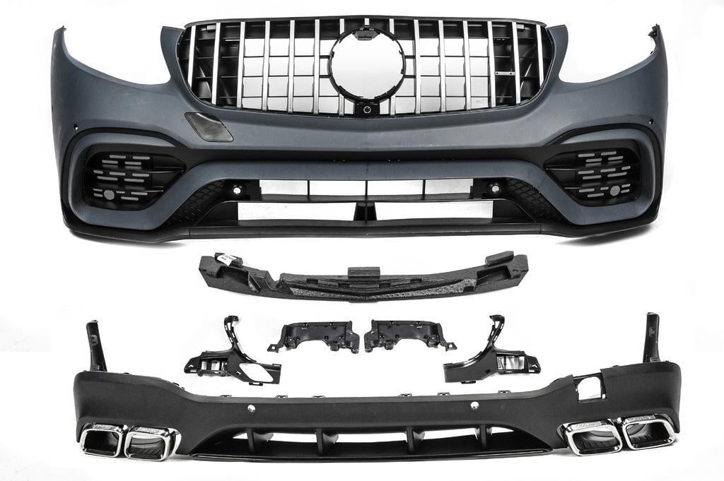 Комплект обвесов GBT 2015-2019 гг. AMG GLC63 для Mercedes GLC X253 (50490)