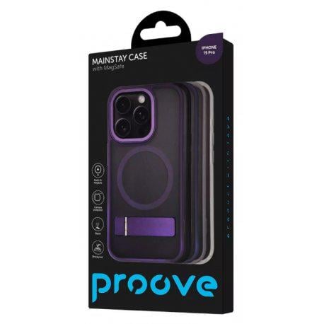 Чехол Proove Mainstay Case MagSafe для IPhone 15 Pro Gray - фото 4