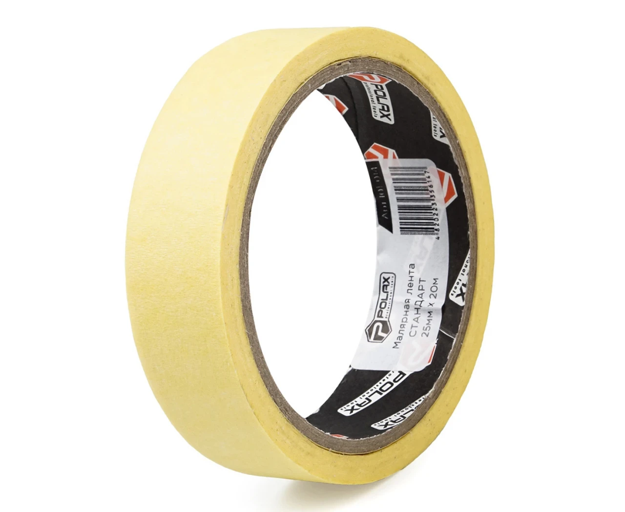 Малярная лента клейкая Polax Стандарт 25 мм х 20 м (2399757438) Малярная лента клейкая Polax Стандарт 25 мм х 20 м (2399757438)
