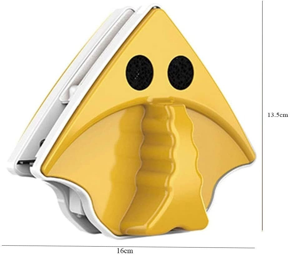 Щітка для миття вікон Glass Wiper трикутна магнітна Жовтий (1007957-Yellow-1) - фото 5