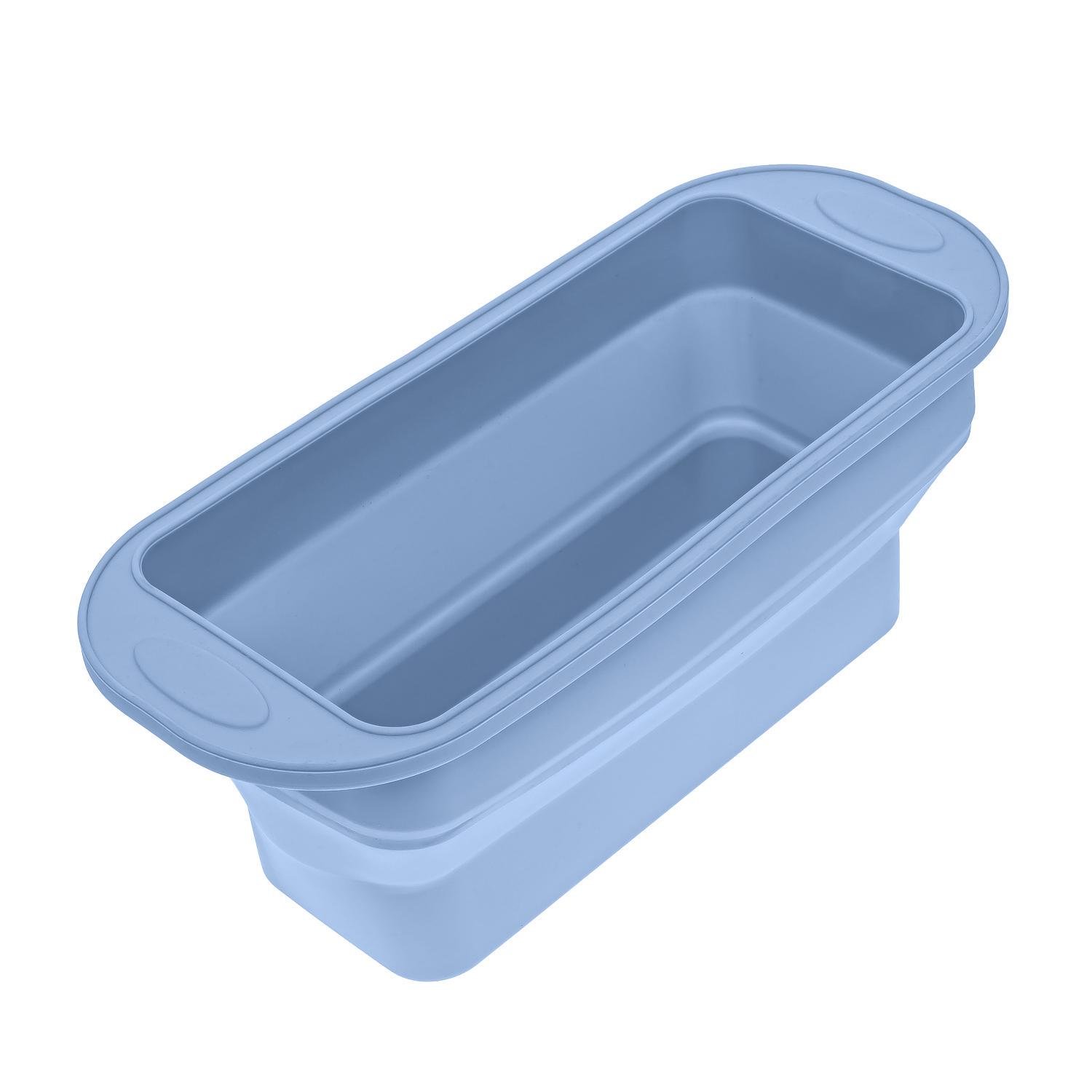 Форма для выпекания хлеба силиконовая 29,5х12,3х11 см Серый (86799) - фото 3 Форма для выпекания хлеба силиконовая 29,5х12,3х11 см Серый (86799) - фото 3