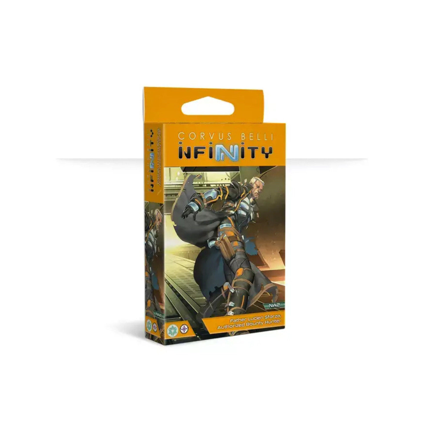 Набір мініатюр до гри INFINITY Father Lucien Sforza Authorized Bounty Hunter (280769-1016)