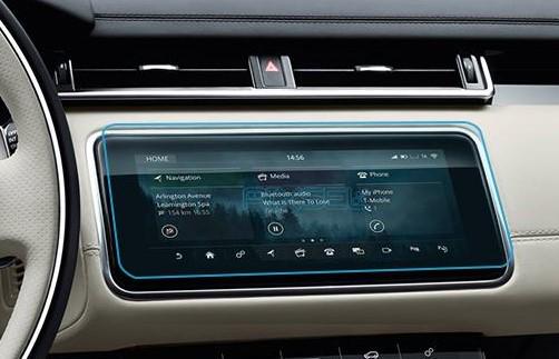 Стекло защитное Pixsel гибридный глянец на монитор Land Rover Range Rover Velar 11,7“ 2017-2019