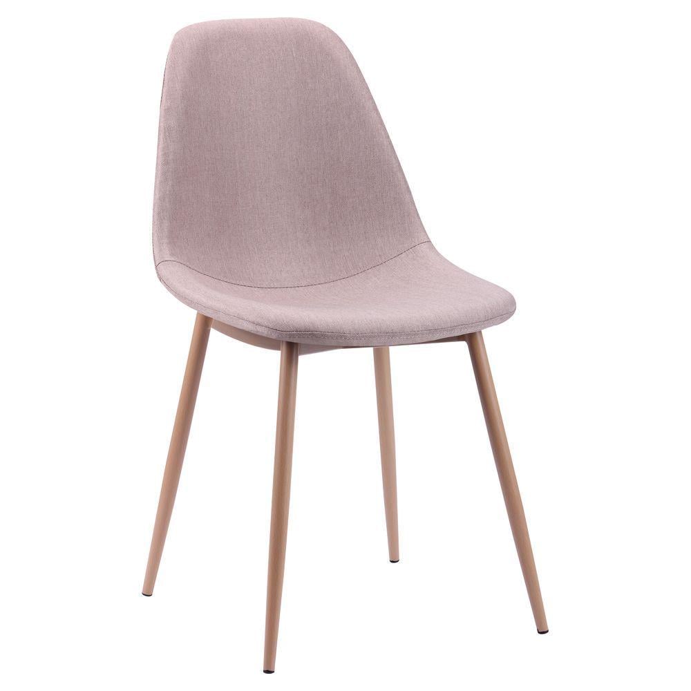 Кухонный стул AMF Лучия металл/текстиль 870х440х520 мм Бук/Бежевый