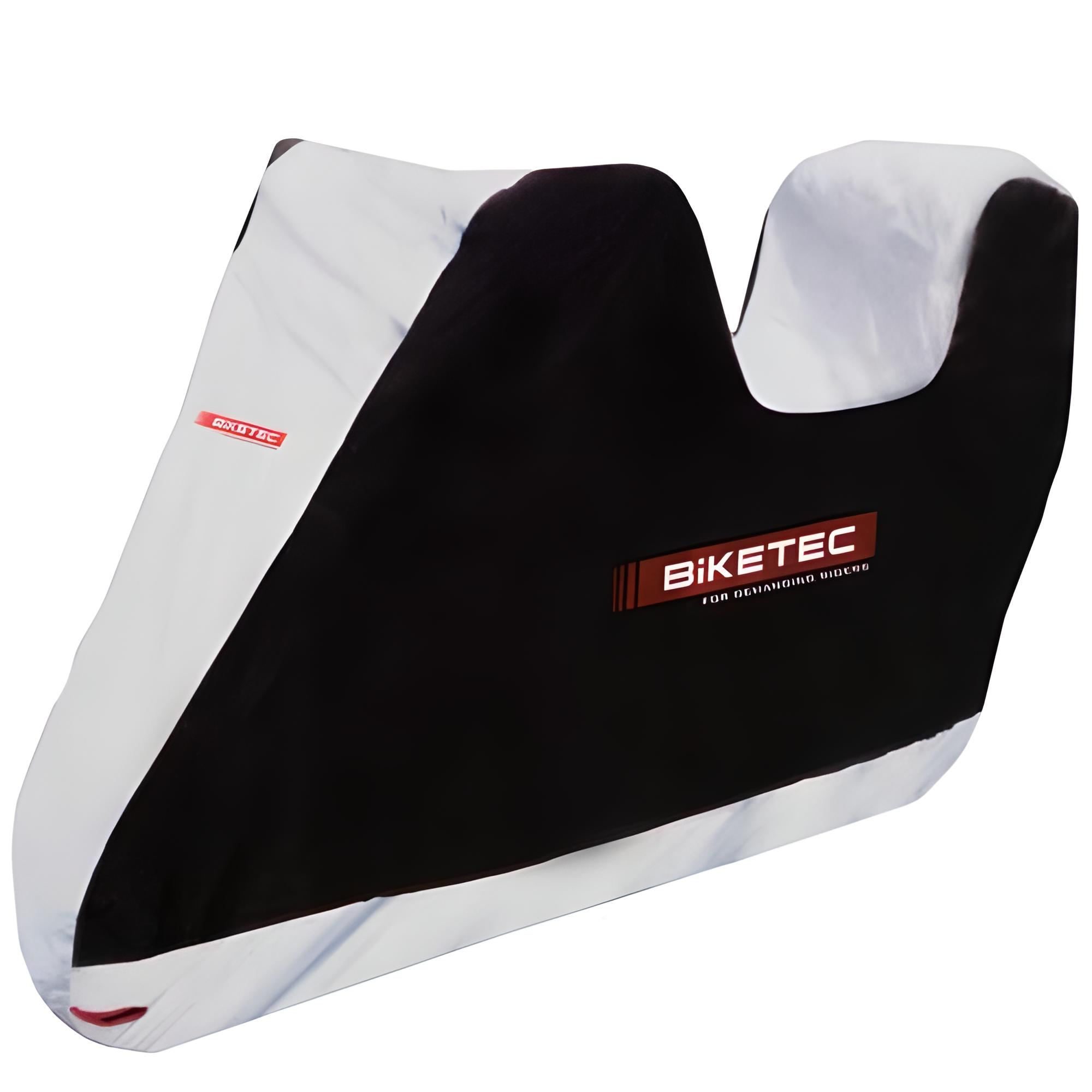 Чехол для мотоцикла Biketec Aquatec Top Box XXL Black/Silver