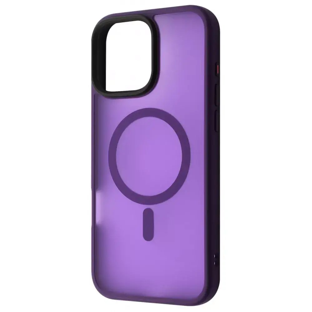 Чехол-накладка WAVE Matte Insane Case with Magnetic Ring iPhone 16 Pro, Deep Purple
