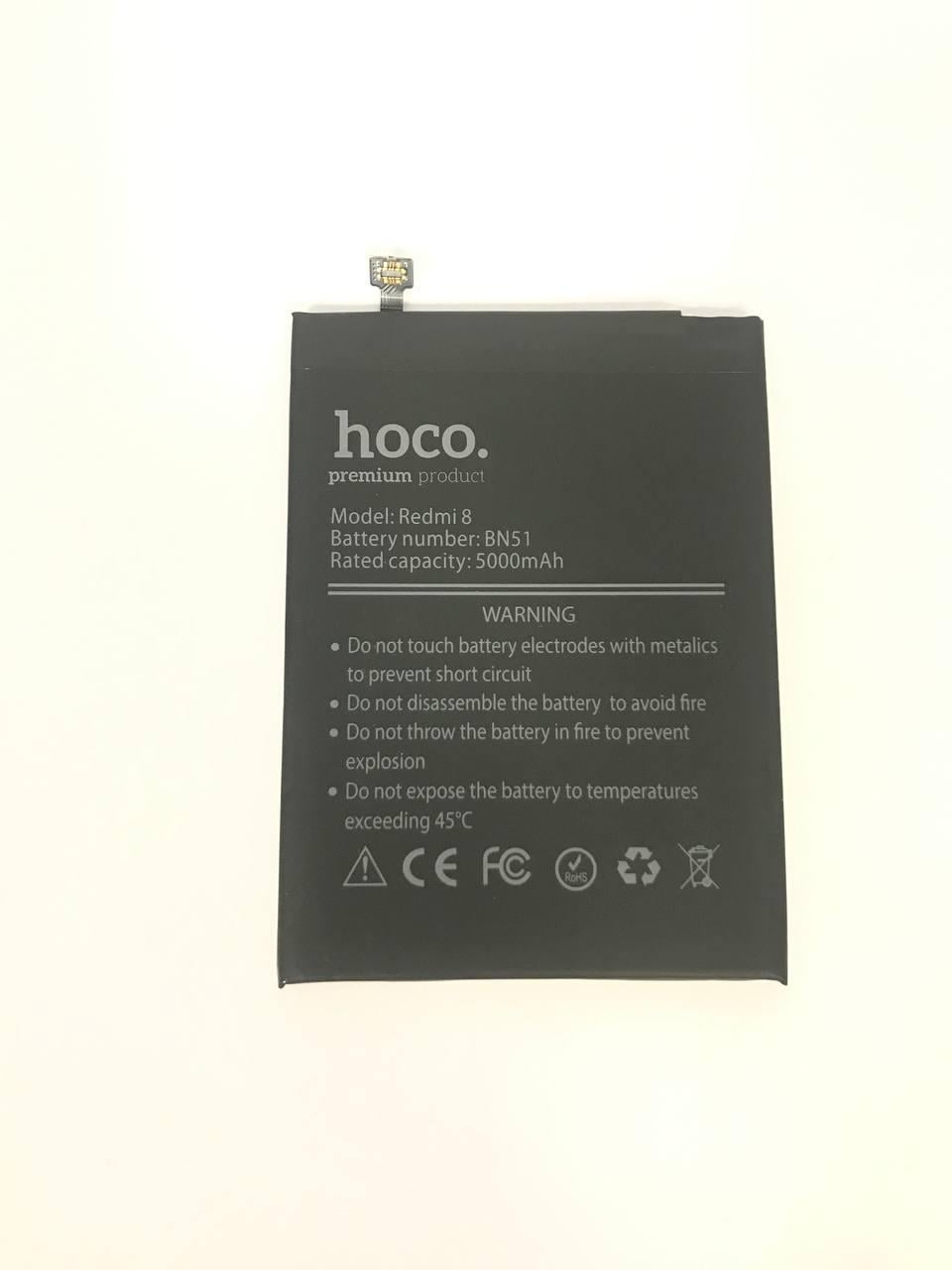 Аккумулятор Hoco для Xiaomi Redmi 8/Redmi 8A/BN51 5000 mAh (000545128)