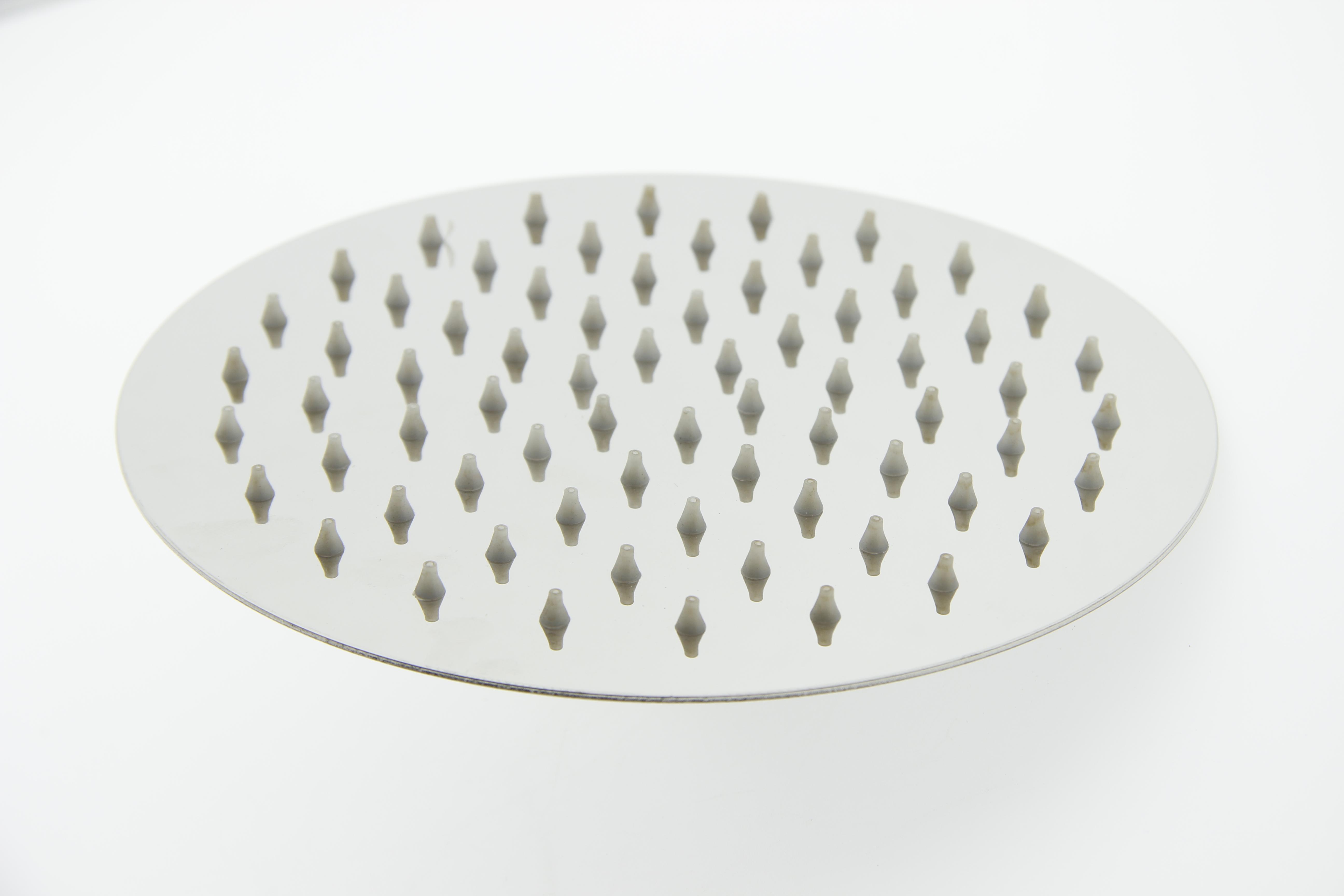 Душ потолочный из нержавеющей стали шток с наружной резьбой d 250 мм (Л250СС)