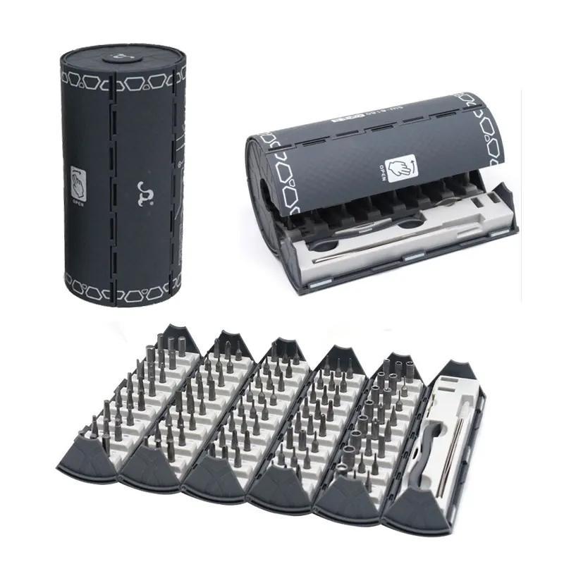 Набор магнитных отверток 128в1 для точных работ с битами из стали S2 Roll-up хранения Gray (110299) - фото 12 Набор магнитных отверток 128в1 для точных работ с битами из стали S2 Roll-up хранения Gray (110299) - фото 12