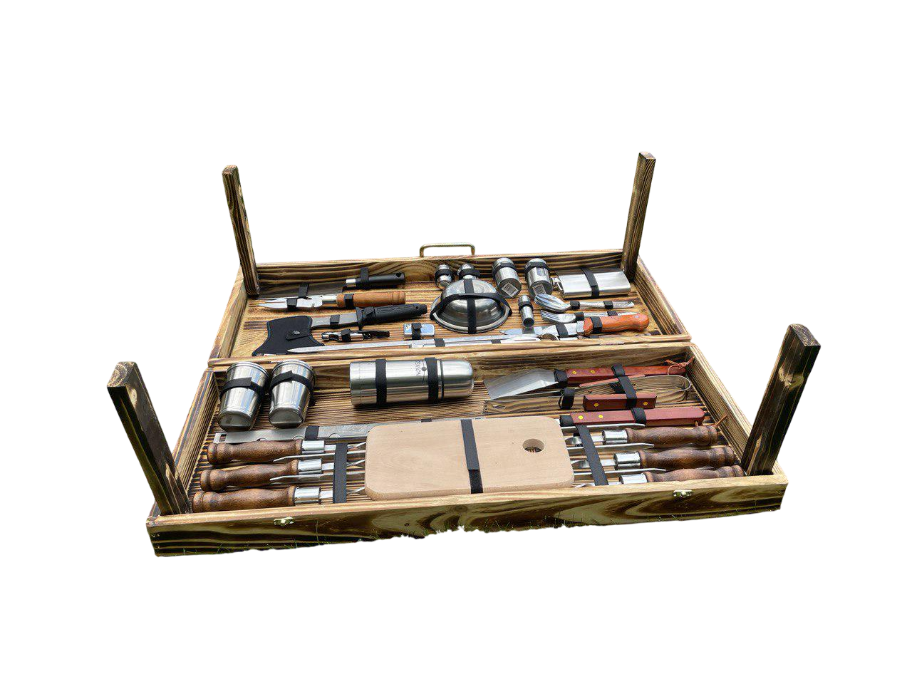 Набор шампуров Шашлычник 2 в кейсе (11289785)