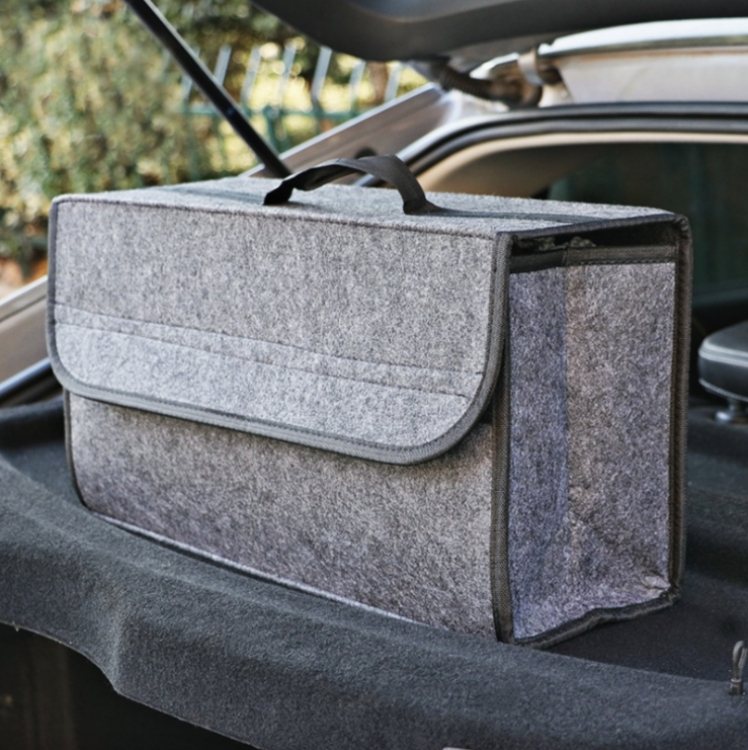 Органайзер в багажник автомобиля из войлока 50 см - фото 2 Органайзер в багажник автомобиля из войлока 50 см - фото 2
