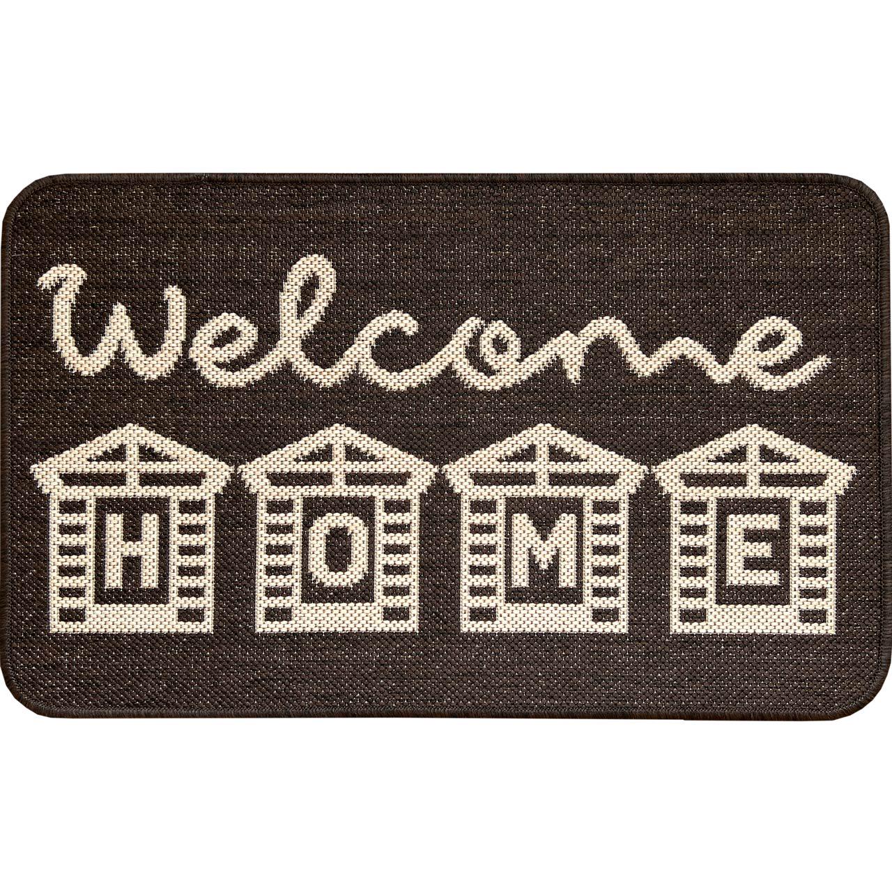 Коврик придверный Karat Flex 19147/91 50x80 см прямоугольный Коричневый (00-00010554) Коврик придверный Karat Flex 19147/91 50x80 см прямоугольный Коричневый (00-00010554)