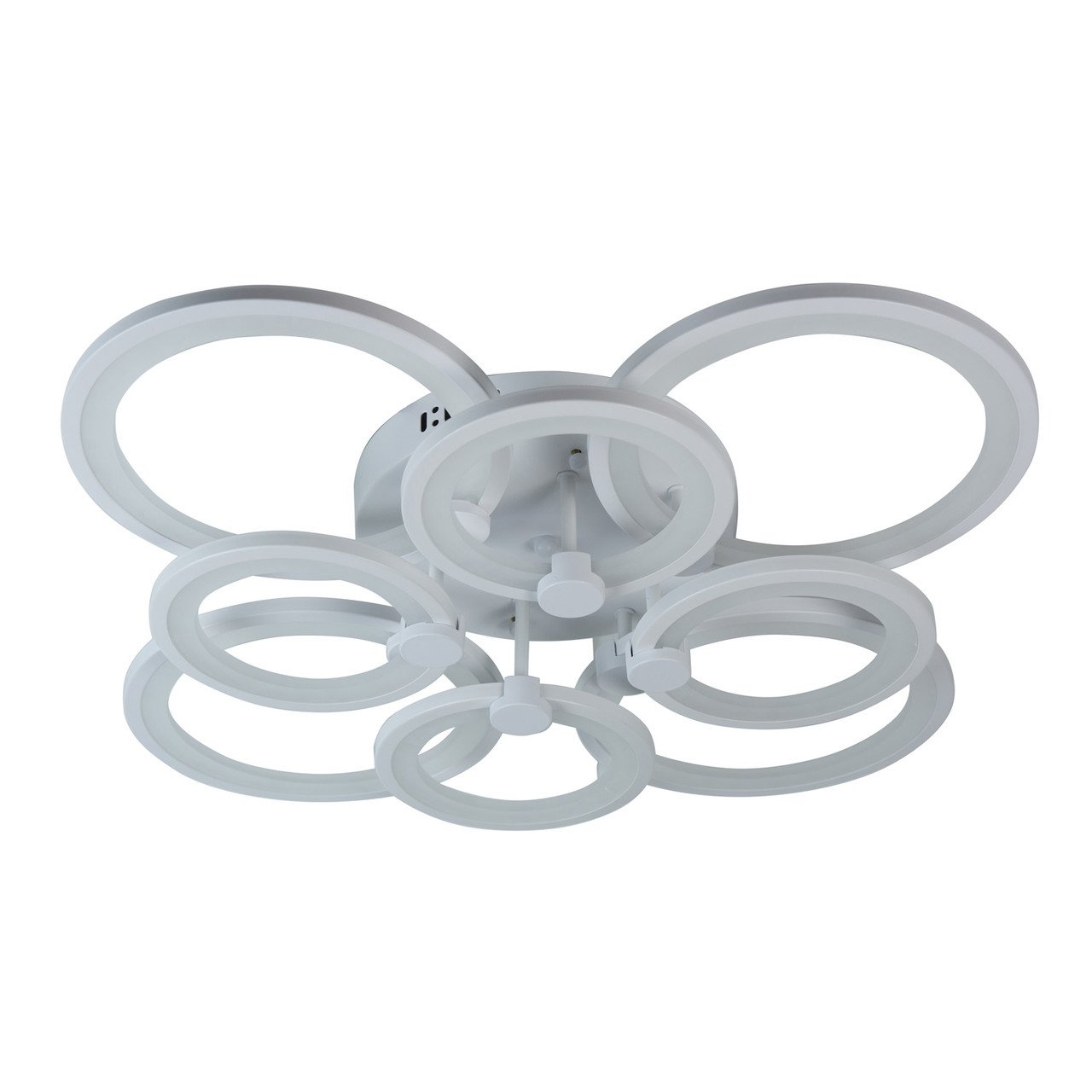 Люстра LED стельова Sunlight 5332/4+4 Білий