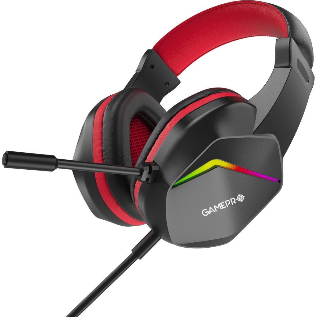 Навушники GamePro HS311 RGB Black/Red (HS311) - фото 3