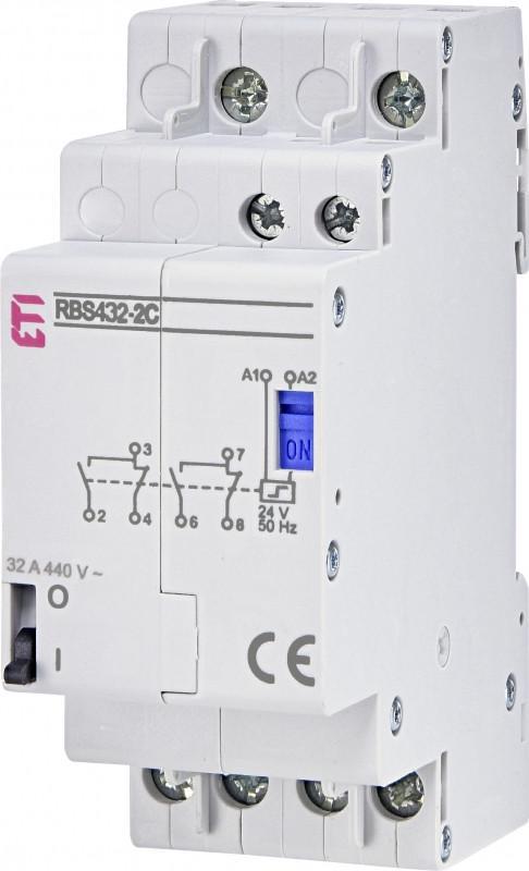 Контактор импульсный ETI RВS 432-2C 4P 32А 2CO AC (2464159)