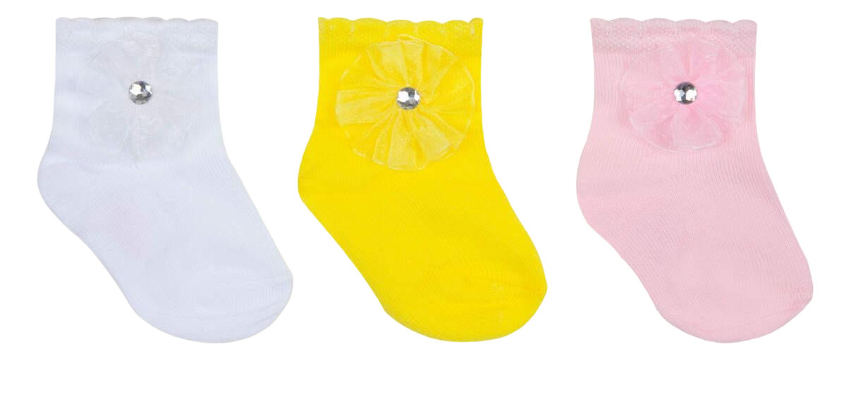 Носки детские хлопковые демисезонные для девочки Gabbi NSD-226 р. 8-10 6 пар (90226)