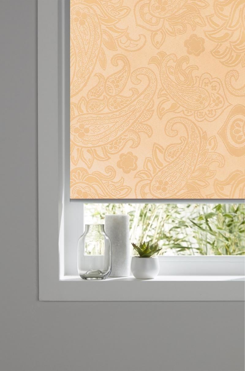 Рулонная штора NewTex Бали 110х165 см Персиковый (2070) - фото 3