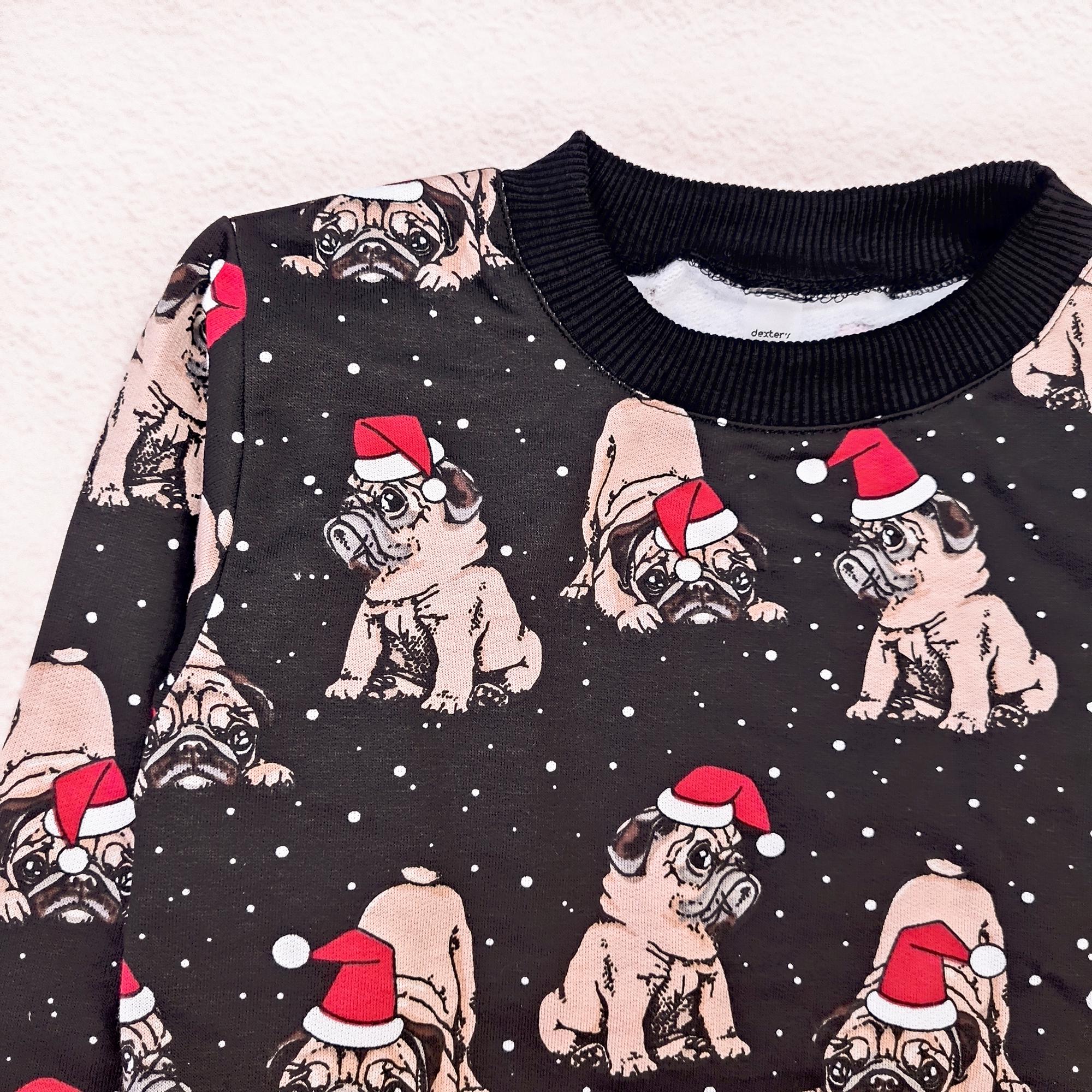 Джемпер детский Dexter's Christmas pug d315мпс-чн-3 122 см Черный (d315мпс-чн-3 ) - фото 2