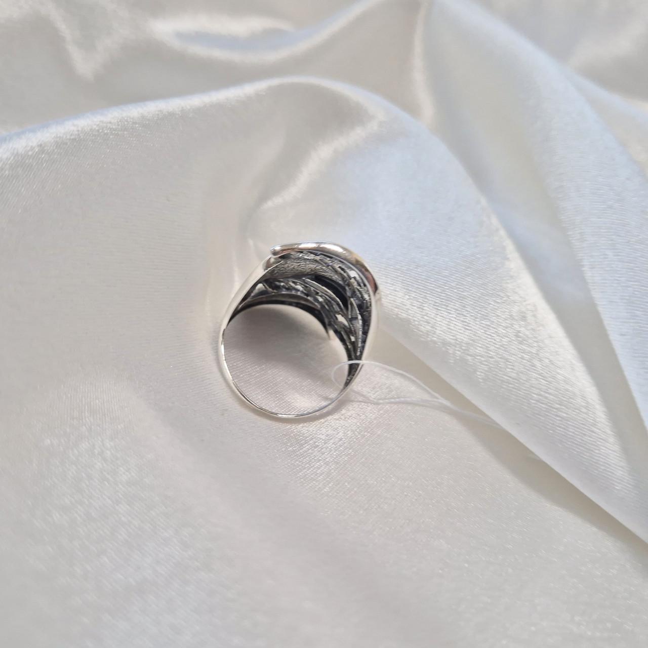 Широке кільце дефіле без каменів чорнене срібло 925 проби 7,45 г р. 19,5 (1444к) - фото 5 Широке кільце дефіле без каменів чорнене срібло 925 проби 7,45 г р. 19,5 (1444к) - фото 5