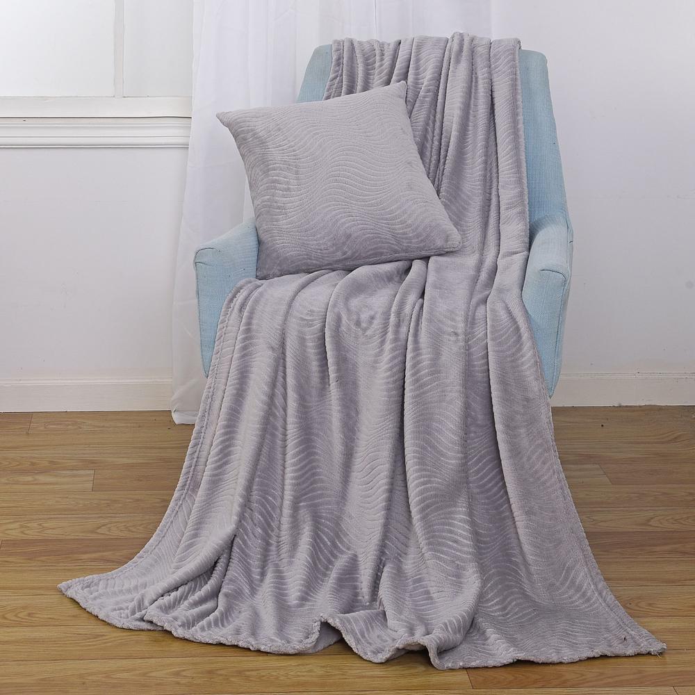 Плед Dana Deco Волна 200х220 см микрофибра 9984873 Серый (DR014162) Плед Dana Deco Волна 200х220 см микрофибра 9984873 Серый (DR014162)