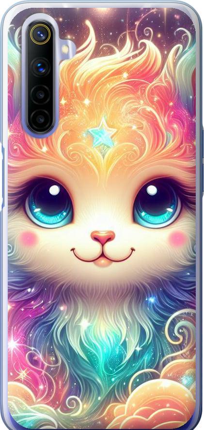 Чехол на Realme 6 Сказочный котенок (5813t-1913-42517)
